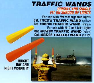 Traffic wands